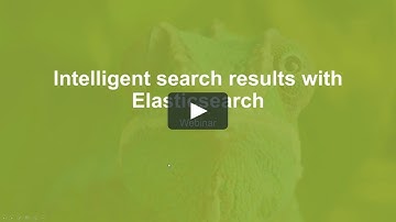 Elastic Search: From Zero to Hero (Online Webinar) - Link in the description .