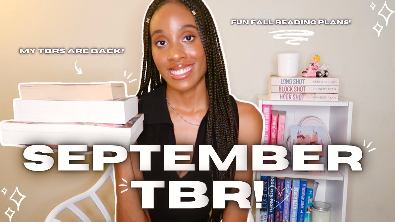 SEPTEMBER TBR! 📚🤍✨| long overdue reads, anticipated releases, & finishing my fave series 👋🏾