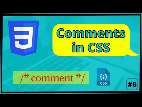 Css comments | What is Syntax to use css comments? #6