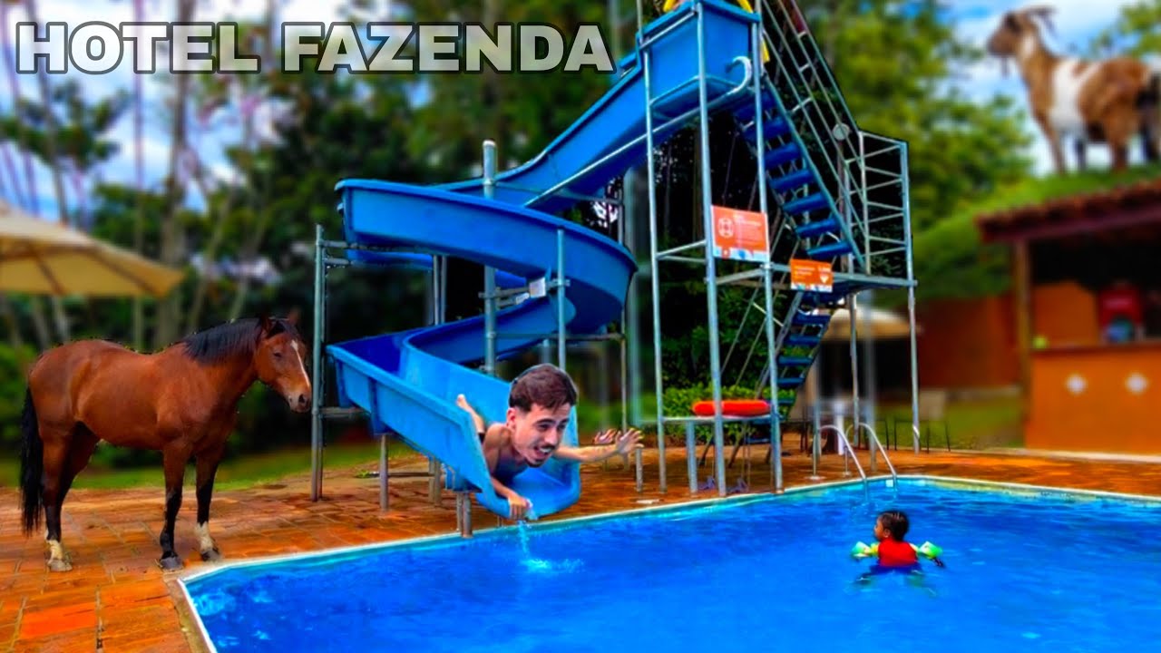 O HOTEL FAZENDA MAIS LUXUOSO QUE EU VISITEI! 🐮🌴