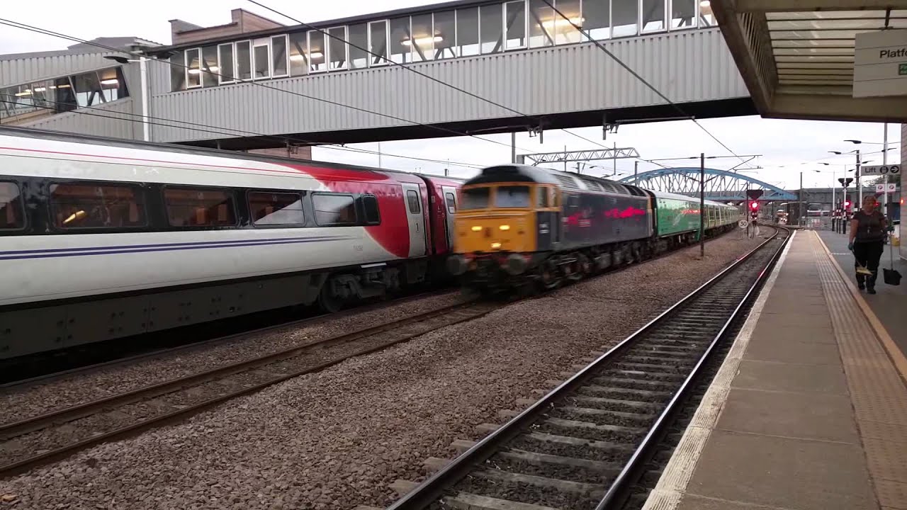47815 + 321411 glide through Peterborough 5Z24 - 06/07/15