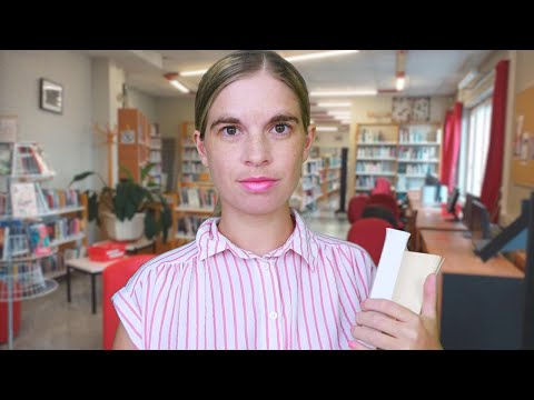 ROLEPLAY ASMR - Bibliothécaire - Bienvenue en 6e - Collab. @Papilloteasmr
