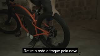 Tutorial de montagem -  Roda Traseira Cruzer