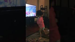 Cherakee dancing to bad and boushi when she was little