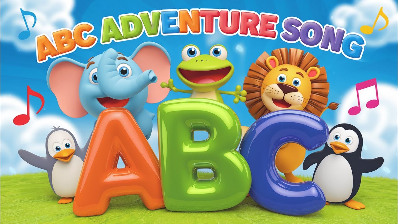 ABC Adventure Song | Sing & Learn the Alphabet A to Z |  Kids Learning Video With Fun