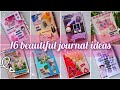 16 beautiful journal ideas journal journalspreads journalideas  inspiring journal
