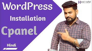 How to Install WordPress in cPanel Manually Step by Step| cPanel WordPress installation