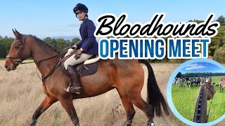 NAR VALLEY BLOODHOUNDS OPENING MEET 2021| GoPro HAT CAM | Footluce Eventing