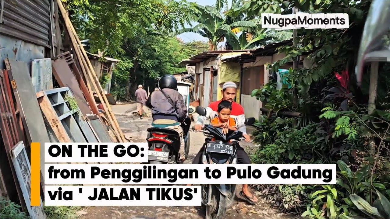ON THE GO: Hidden Paths from Penggilingan to Pulogadung — A Neighborhood Stroll 🛵🏘️