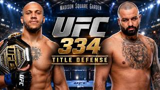 Ciryl Gane vs Josh Hokit | UFC 334 Heavyweight Title Fight Simulation
