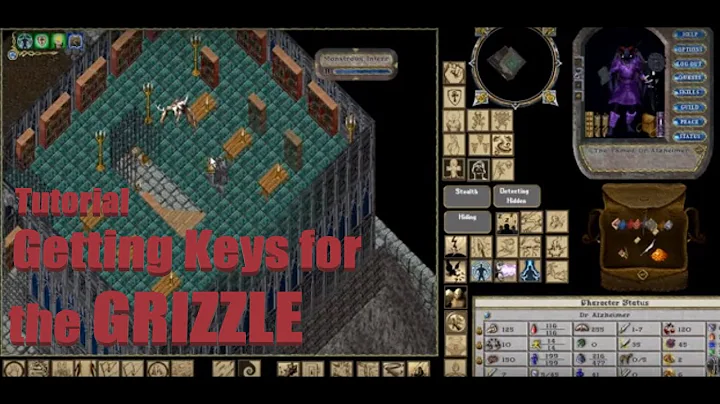 Alzheimers Peerless Tutorial - No 5: Getting Keys ...