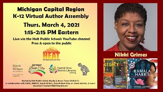 Capital Region K-12 Virtual Assembly - Nikki Grimes