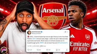 ARSENAL WANT TO SIGN VINICIUS JUNIOR π€―π¨....WTF!!!