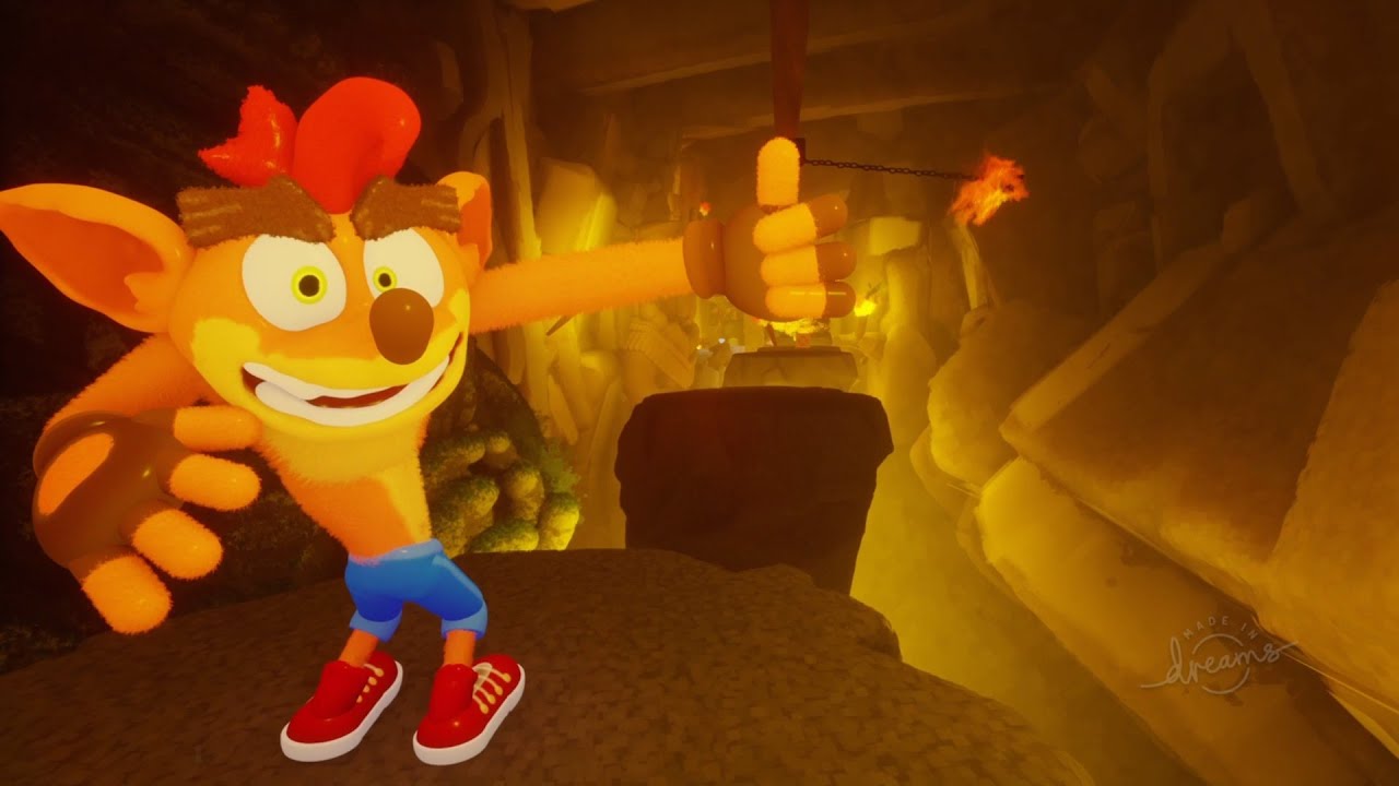 Dreams Crash Bandicoot the Gouden Wumpa - YouTube