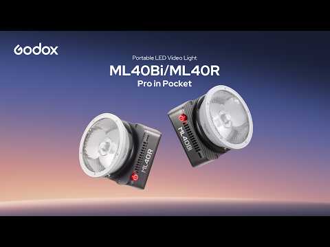 Pro in Pocket | Meet Godox ML40Bi & ML40R