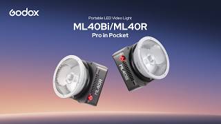 Pro in Pocket | Meet Godox ML40Bi & ML40R