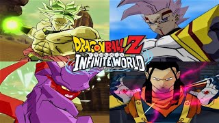 Dragon Ball Z: Infinite World - All Ultimate Attacks (PS2)