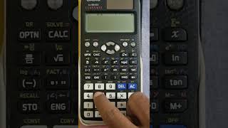 How to input any complex number in  value and angle format in casio 991 ex calculator