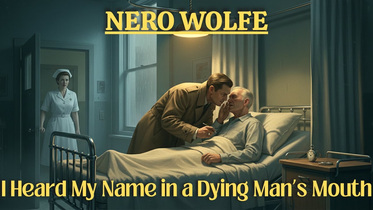 I Am Nero Wolfe and I Heard My Name In A Dying Man’s Mouth