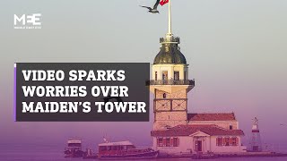 Istanbuls Maiden Tower Turks Voice Worry Over Restoration Of Iconic Monument As It Seems Missing