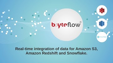 Data Integration in real-time for Amazon S3, Redshift and Snowflake.