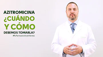 ¿Qué no se debe tomar con azitromicina?