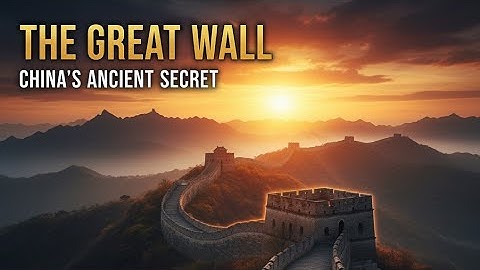 The Truth Behind the Great Wall of China — A Story They Tried to Hide