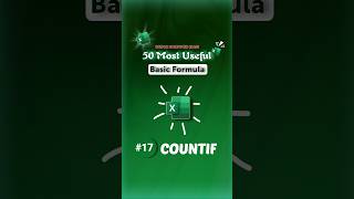 countif formula in excel #excel #excelformula #exceltips #excelshorts #exceltutorial #shorts #trend