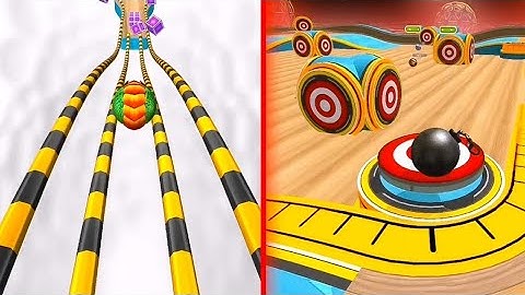 GOING BALLS Portal Run+Race+Banana Frenzy New Update Mobile Gameplay iOS,Android Walkthrough