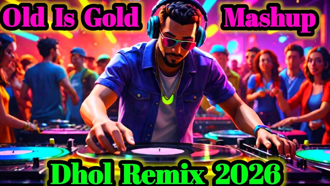🎶 Old Is Gold Mashup – Pure Dhol Remix 2025 | Punjabi Dhol DJ Remix | Lahoria  
