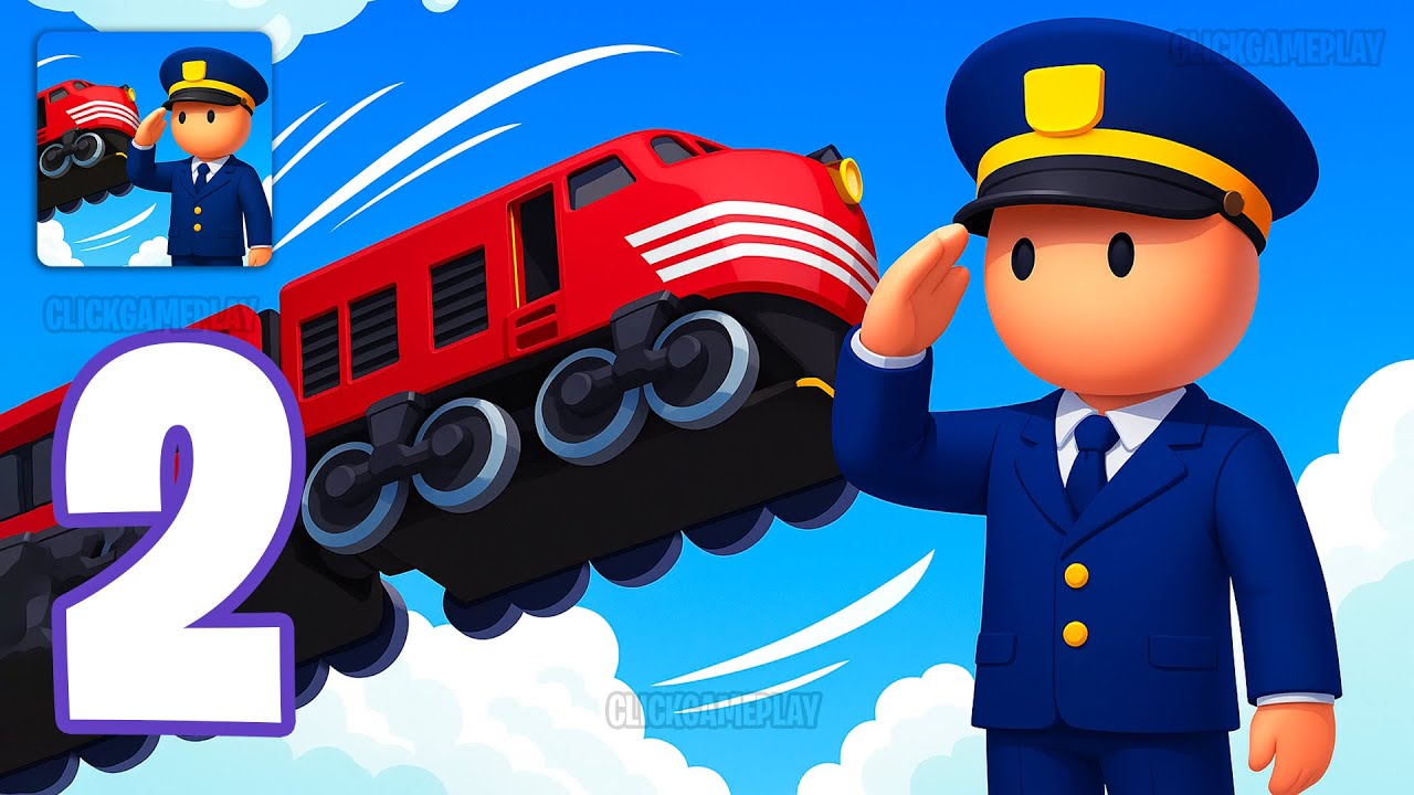 Train Conductor World Gameplay Walkthrough Part 2 - Tutorial Manage Railway Traffic (Android,iOS)