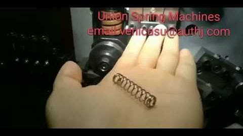 US-208 How to make compression springs fast