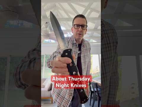 About Thursday Night Knives 8/29/25…