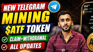 NEW TELEGRAM MINING APP || $ATF TOKEN MINING CLAIM || ALL UPDATES  screenshot 3