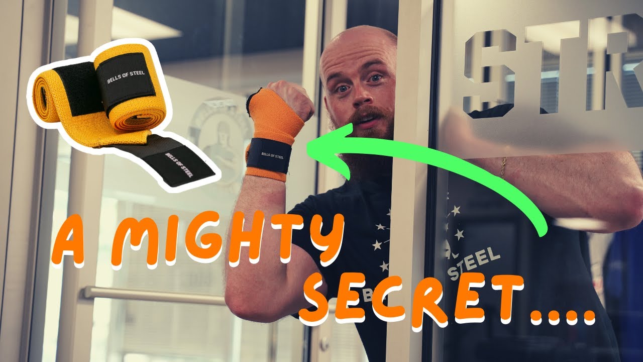 How to properly wrap your MIGHTY wrist wraps for Bench Press and