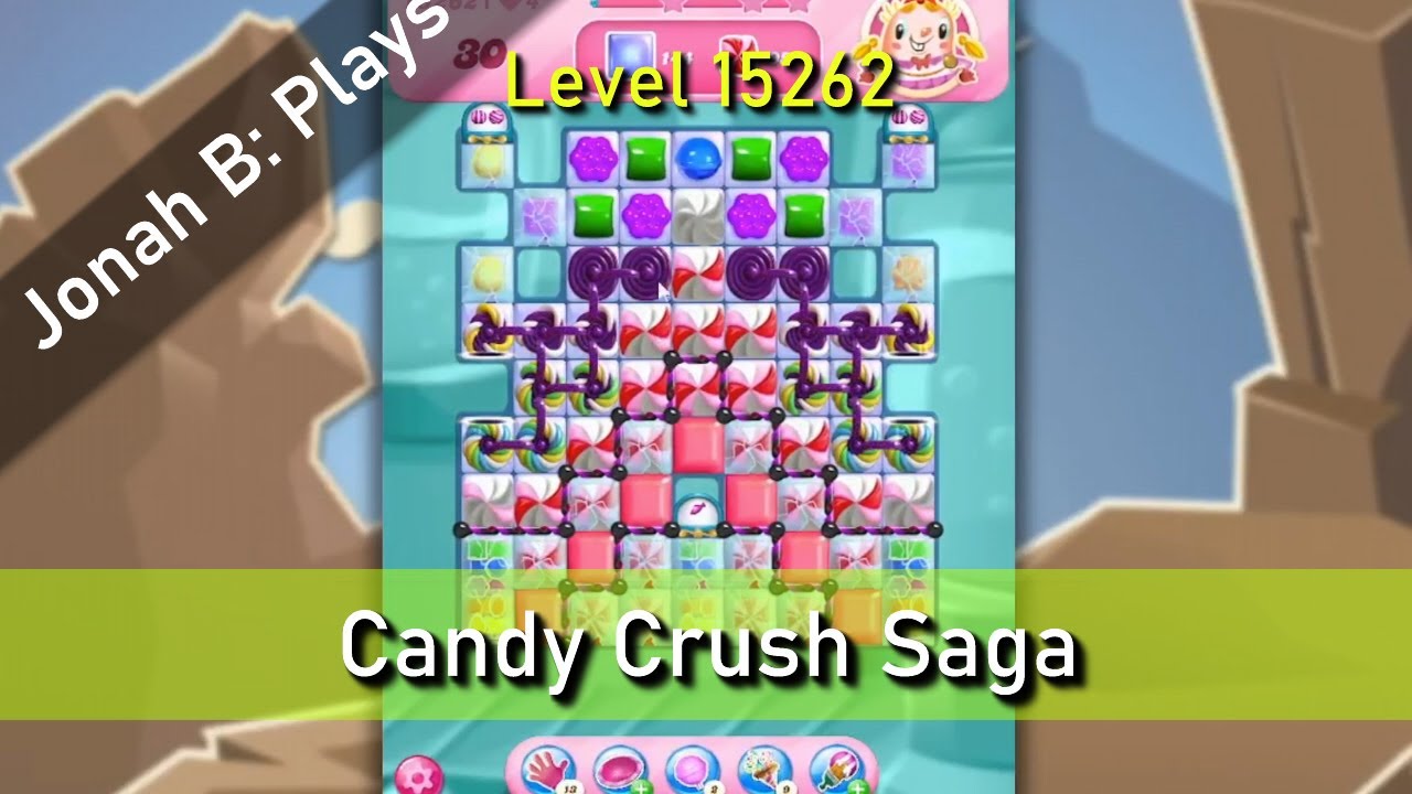 Candy Crush Saga Level 15262 - YouTube