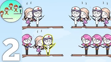 Stickman Sort Puzzle - (WEEGOON) All Levels 21-35 Gameplay Walkthrough (Android,iOS)