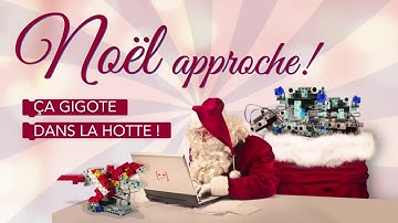 Noël approche : les robots programmables gigotent dans la hotte
