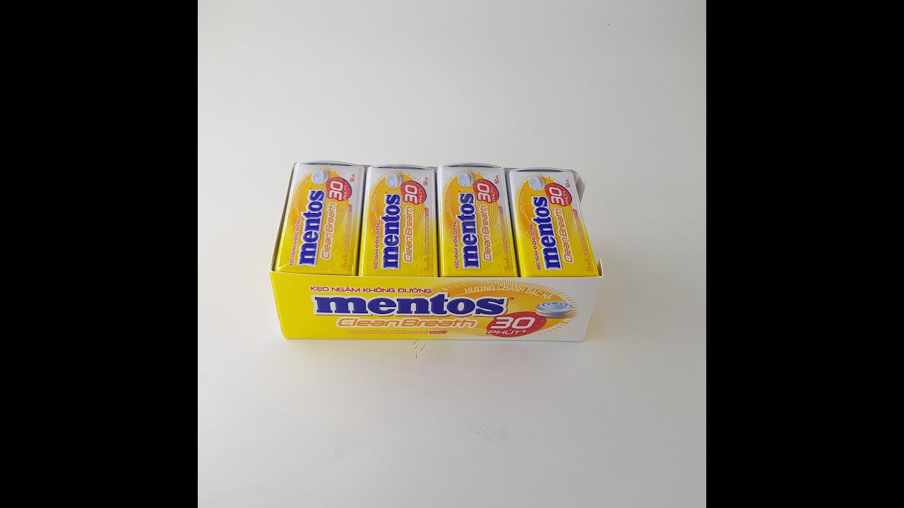 Mentos Sugar Free Lemon Mint