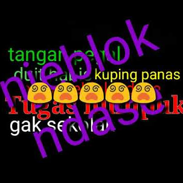 Story' wa anak capek sekolah