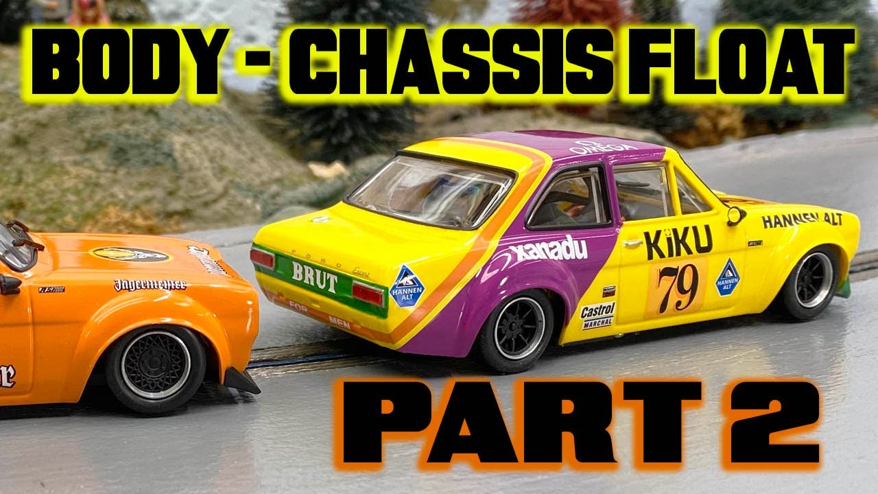Revoslot Ford Escort - Кузов и шасси плавают, часть 2