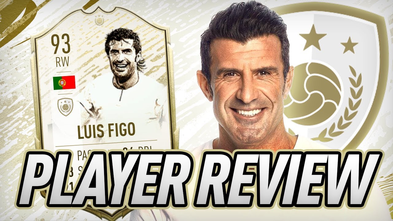 93 ICON MOMENTS LUIS FIGO PLAYER REVIEW! - FIFA 20 Ultimate Team