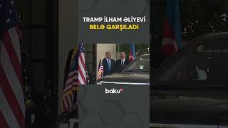 Prezident İlham Əliyev Trampla Bir Arada Ağ Evdə Tarixi An