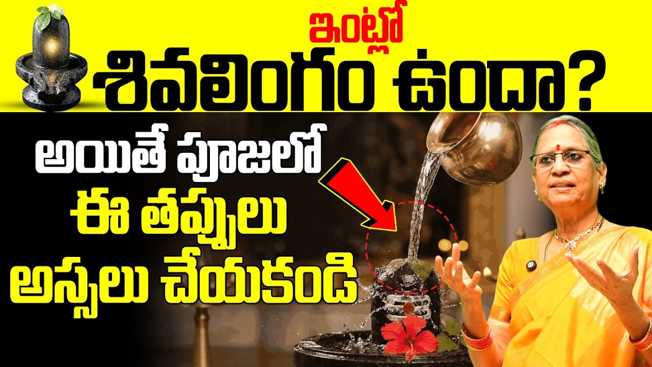 ఇంట్లో శివలింగం ఉంటే తప్పక పాటించాల్సిన 5 నియమాలు | Shivalingam Pooja Rules at Home