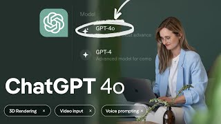ChatGPT 4o New model with 3D, Voice Prompting and Video