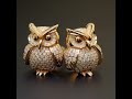 Vidéo: Boutons de Manchette Hibou - Bijoux 3D