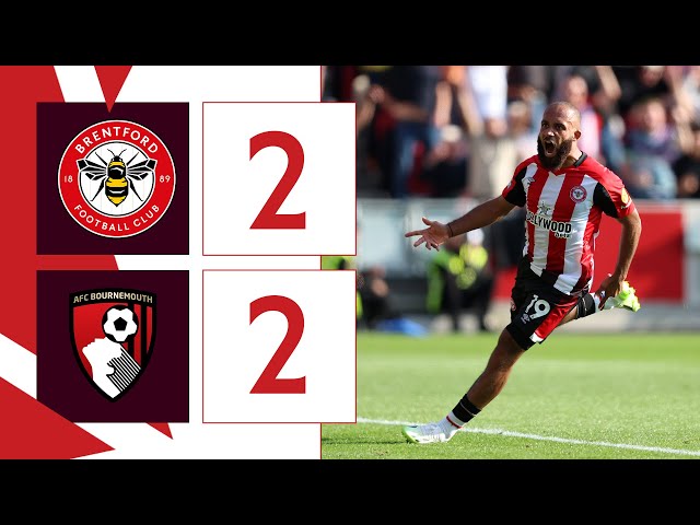 Brentford 2 AFC Bournemouth 2 |  Mbeumo scores the late equaliser💥⚽️