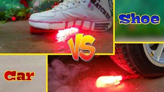 Shoe Vs Car Experiment Crushing Crunchy & Soft Things By Car And Shoe