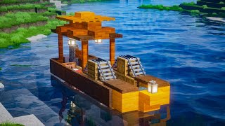 I'm building My Minecraft Dream Boat | Minecraft Speed Build