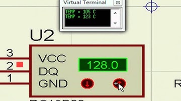 Visualiza la temperatura de un sensor DS18B20